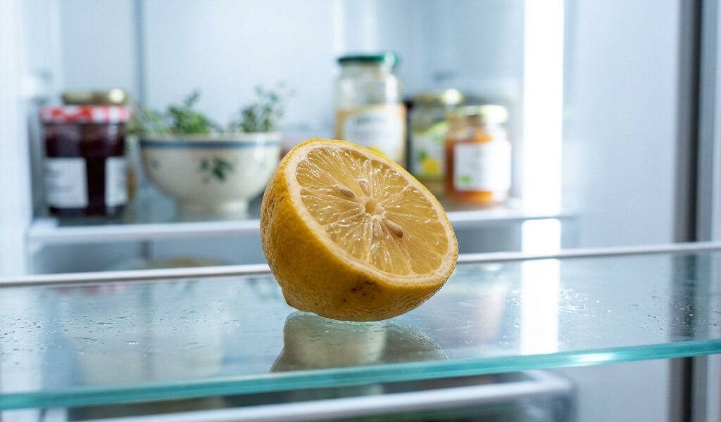 Astuce anti-odeur frigo : pourquoi la peau du citron bio respire et absorbe mieux les odeurs