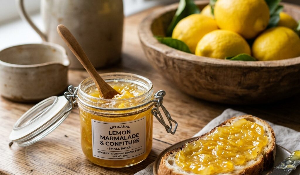 Confiture et marmelade : saviez-vous qu’un citron bio fait toute la différence à la cuisson ?