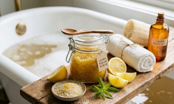Le citron bio en gommage corporel : efficacité maximale, toxicité zéro