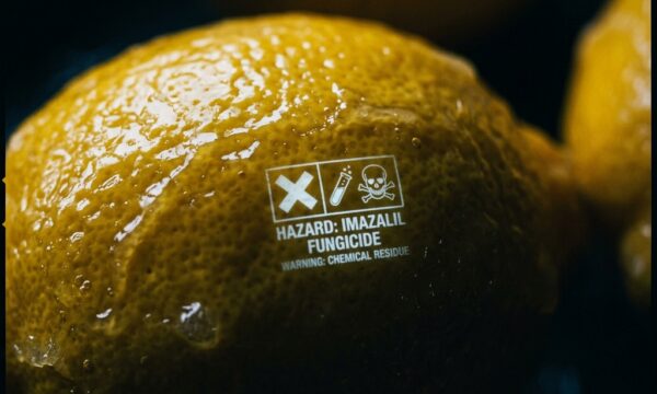 Imazalil et Thiabendazole : décryptage effrayant des étiquettes des citrons classiques