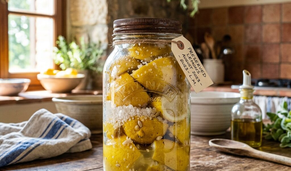 Citrons confits au sel : le secret d’une recette saine avec des agrumes certifiés bio