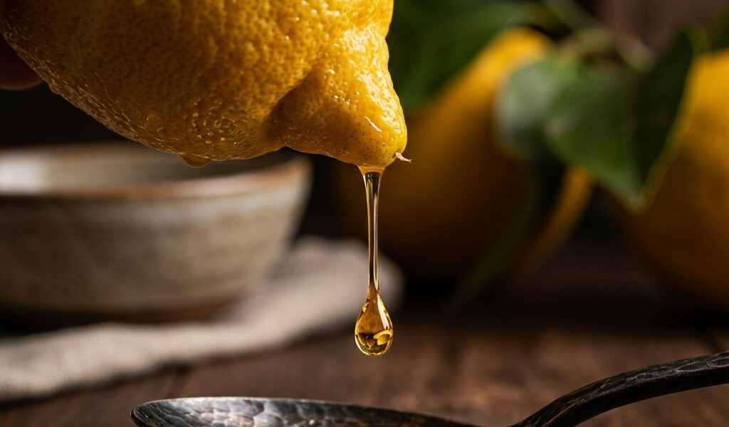 Huiles essentielles naturelles : la différence de saveur d’un citron cultivé sans engrais