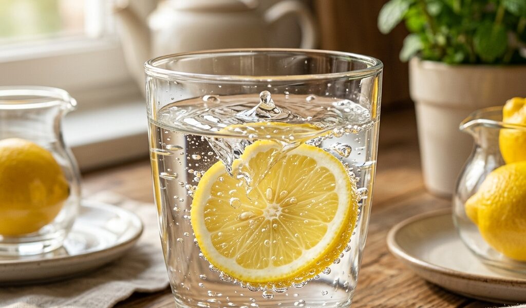 Eau citronnée : l’importance cruciale de plonger une rondelle 100% bio dans sa tasse