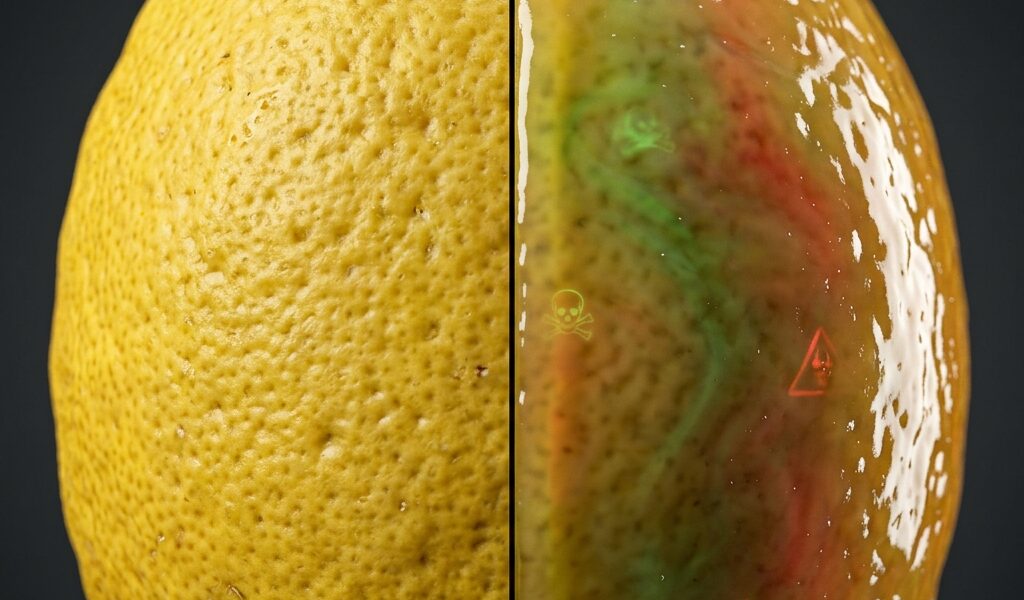 Cire d’enrobage et fongicides : l’envers du décor glaçant des citrons conventionnels