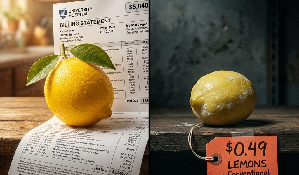 Citron bio vs conventionnel : le vrai coût sur votre santé à long terme