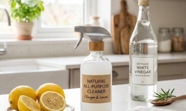 Nettoyant ménager au citron : le paradoxe de polluer sa maison avec un agrume non bio