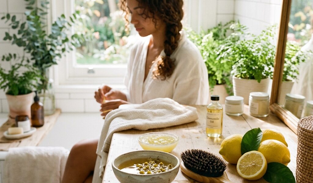Soin des cheveux au citron bio : comment les éclaircir sans les agresser chimiquement